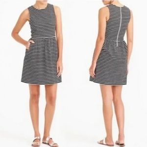 J. CREW Striped Dress XS Designer Quiet Luxury Office Casual S-2384